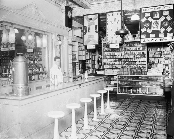 a store inside of a building