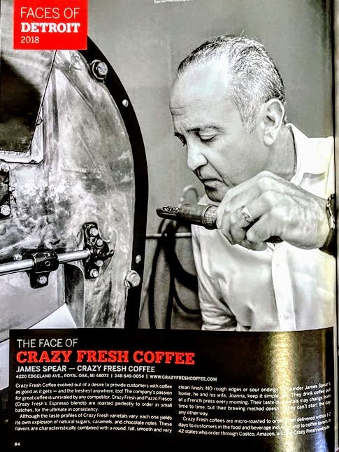 Faces of Detroit 2018 — The Face of Crazy Fresh Coffee
